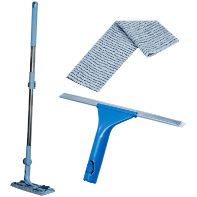Stergator geam telescopic 97 cm cu laveta microfibra Adison